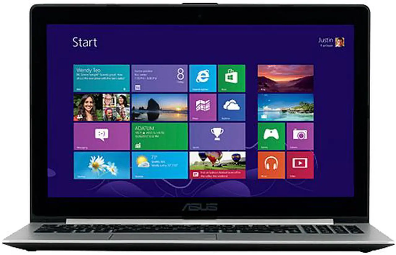 Alt view image 2 of 4 - ASUS VivoBook S500CA-US71T Intel Core i7 4GB Memory 500GB HDD+24GB SSD 15.6" Touchscreen Ultrabook Windows 8 64-bit
