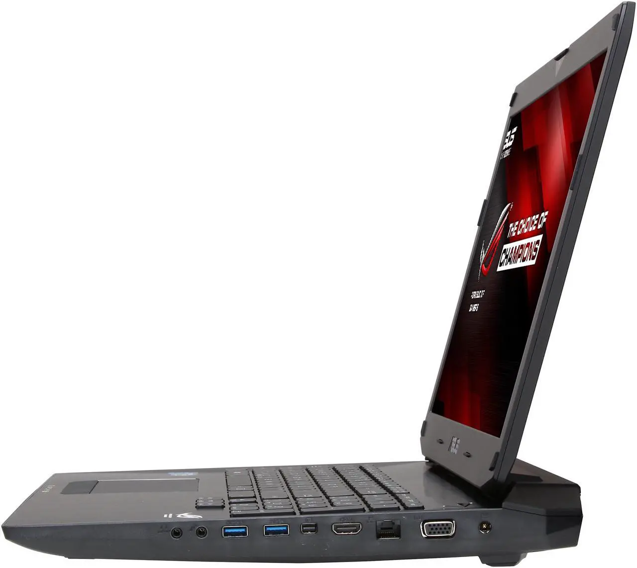 Alt view image 2 of 8 - ASUS ROG G750 Series G750JW-NH71 Gaming Laptop Intel Core i7 4700HQ (2.40GHz) 12GB Memory 750GB HDD NVIDIA GeForce GTX 765M 2GB GDDR5 17.3" Windows 8