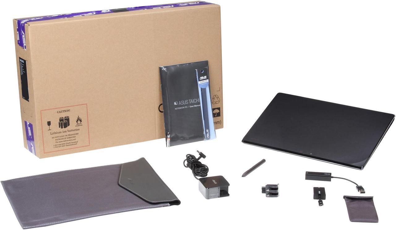 Alt view image 15 of 15 - ASUS Taichi 31 Dual Screen 2in1 Ultrabook -  i5 4GB Memory 128GB SSD 13.3" Touchscreen w/Active Digitizer Windows 8 (Taichi31-NS51T)