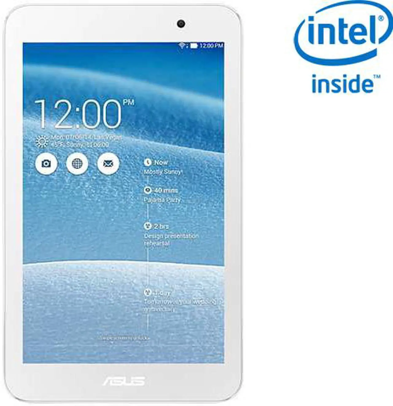 Main image of ASUS MeMO Pad 7 (ME176CX-A1-WH) Intel Atom Z3745 1 GB Memory 16 GB eMMC 7.0" Touchscreen Tablet Android 4.4 (KitKat)