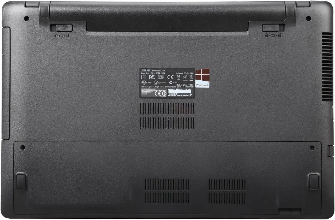 Alt view image 7 of 8 - ASUS - 15.6" NVIDIA GeForce GTX 850M - Intel Core i7-4710HQ  - 8GB Memory - - Windows 8.1 64-Bit - Gaming Laptop - (X550JK-DH71 )