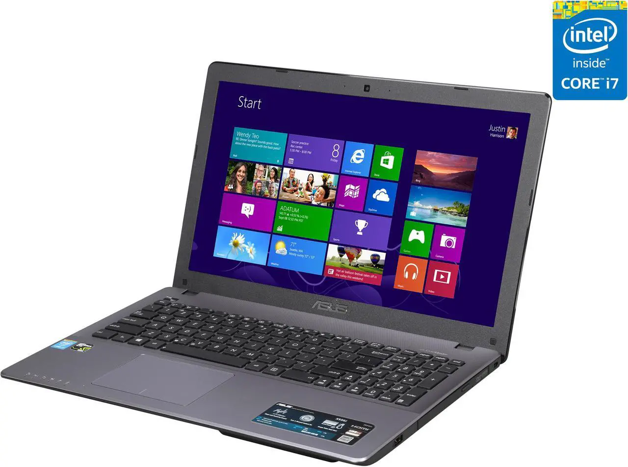Main image of ASUS - 15.6" NVIDIA GeForce GTX 850M - Intel Core i7-4710HQ  - 8GB Memory - - Windows 8.1 64-Bit - Gaming Laptop - (X550JK-DH71 )