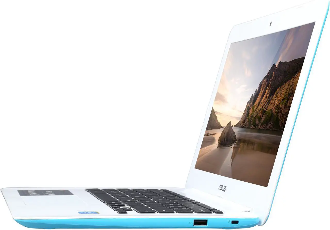 Alt view image 3 of 7 - ASUS Chromebook Intel Celeron N2830 2GB Memory 16 GB SSD 13.3" Non-Touch Screen Chrome OS C300MA-DH01-LB