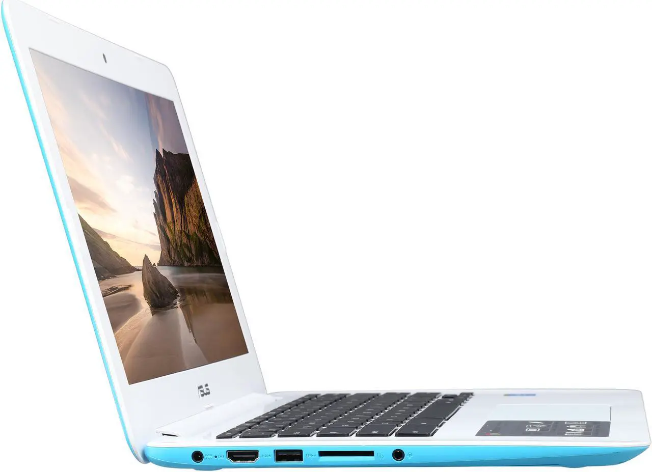 Alt view image 5 of 7 - ASUS Chromebook Intel Celeron N2830 2GB Memory 16 GB SSD 13.3" Non-Touch Screen Chrome OS C300MA-DH01-LB