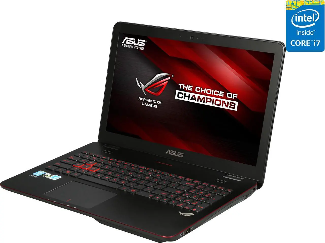 ASUS GL551JW-DS71 Gaming Laptop Intel Core i7-4720HQ 2.6 GHz 15.6 ...