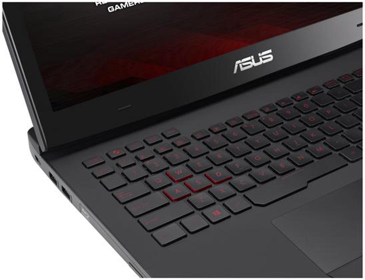 Alt view image 8 of 9 - ASUS ROG - 17.3" NVIDIA GeForce GTX 965M - Intel Core i7-4720HQ  - 16GB Memory - - Windows 8.1 64-Bit - Gaming Laptop - IPS (G751JL-DS71 )