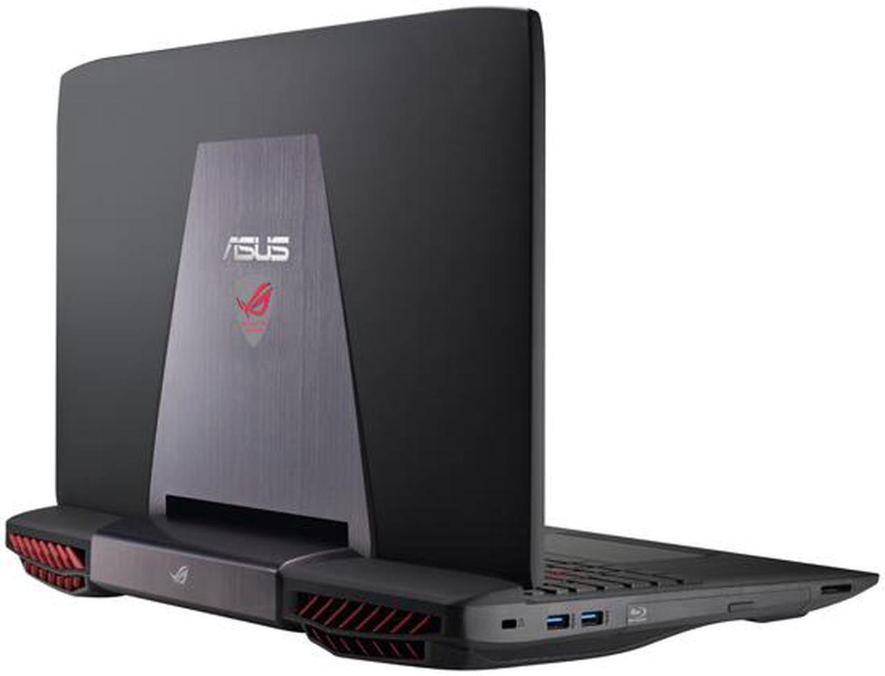 Alt view image 6 of 9 - ASUS ROG - 17.3" NVIDIA GeForce GTX 965M - Intel Core i7-4720HQ  - 16GB Memory - - Windows 8.1 64-Bit - Gaming Laptop - IPS (G751JL-DS71 )