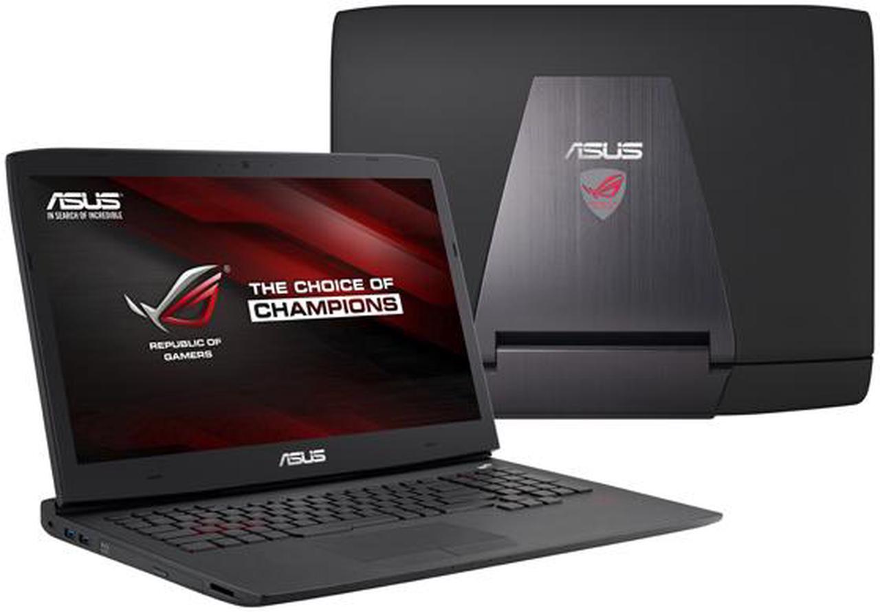 Alt view image 9 of 9 - ASUS ROG - 17.3" NVIDIA GeForce GTX 965M - Intel Core i7-4720HQ  - 16GB Memory - - Windows 8.1 64-Bit - Gaming Laptop - IPS (G751JL-DS71 )
