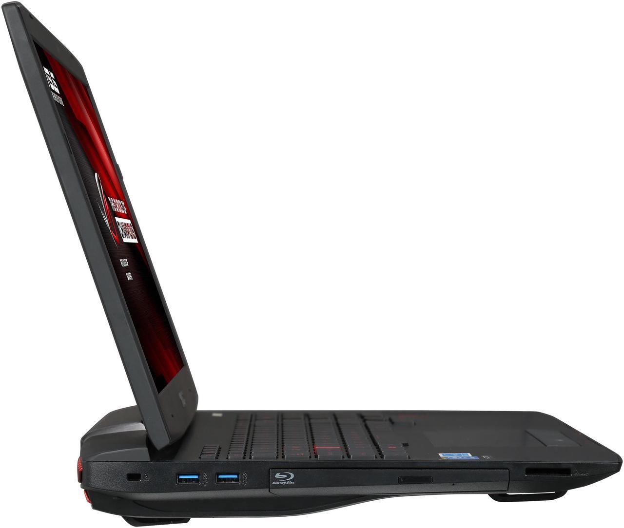 Alt view image 5 of 8 - ASUS ROG G751 Series G751JY-DH71 Gaming Laptop Intel Core i7 4710HQ (2.50GHz) 24GB Memory 1TB HDD 256GB SSD NVIDIA GeForce GTX 980M 4GB 17.3" BD Combo Windows 8.1 64-Bit