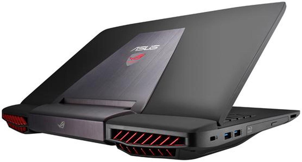 Alt view image 5 of 8 - ASUS ROG G751JT-DB73 G-Sync Gaming Laptop 4th Generation Intel Core i7 4720HQ (2.60 GHz) 16 GB Memory 1 TB HDD 256 GB SSD NVIDIA GeForce GTX 970M 3 GB GDDR5 17.3" Windows 8.1 64-Bit