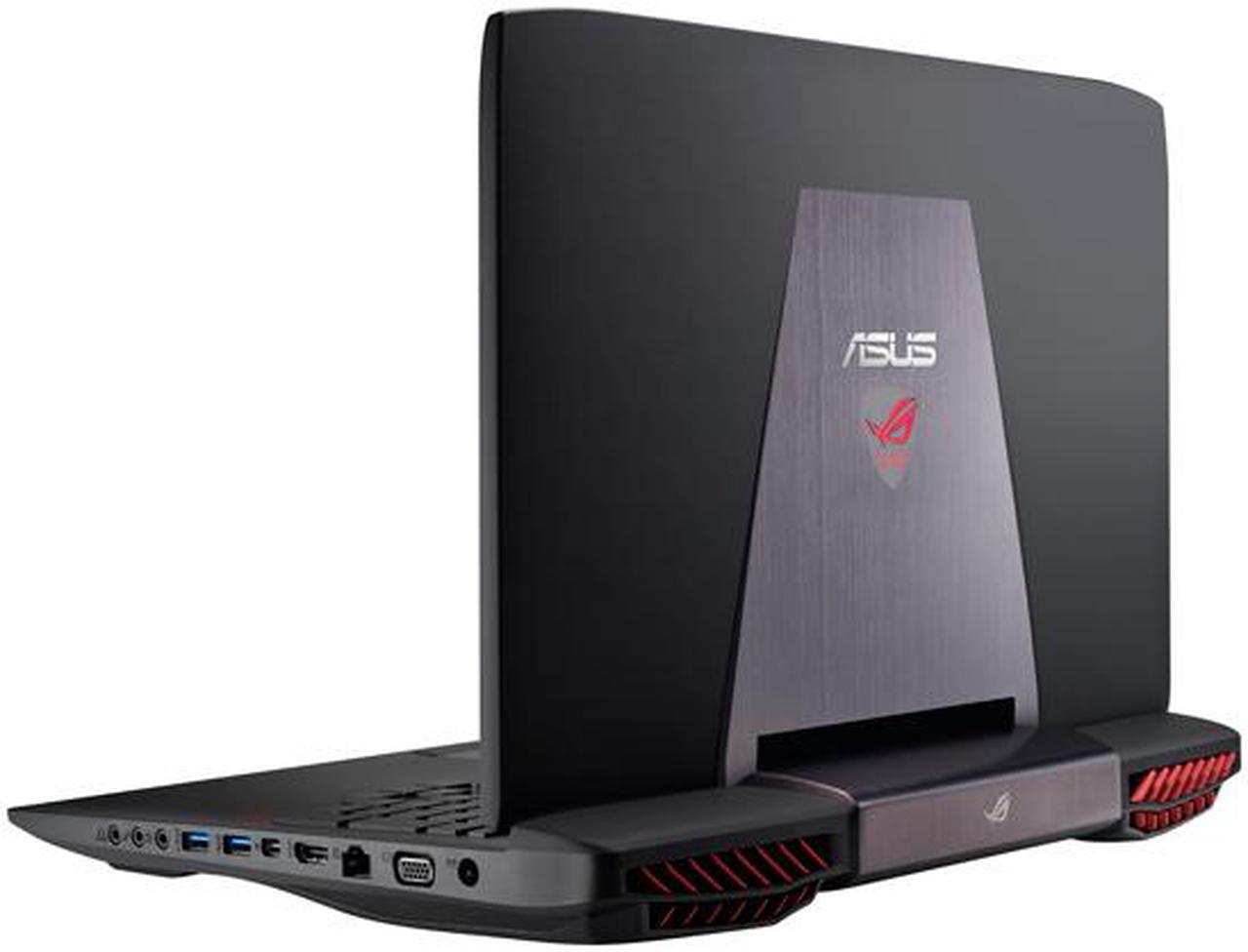 Alt view image 7 of 8 - ASUS ROG G751JT-DB73 G-Sync Gaming Laptop 4th Generation Intel Core i7 4720HQ (2.60 GHz) 16 GB Memory 1 TB HDD 256 GB SSD NVIDIA GeForce GTX 970M 3 GB GDDR5 17.3" Windows 8.1 64-Bit