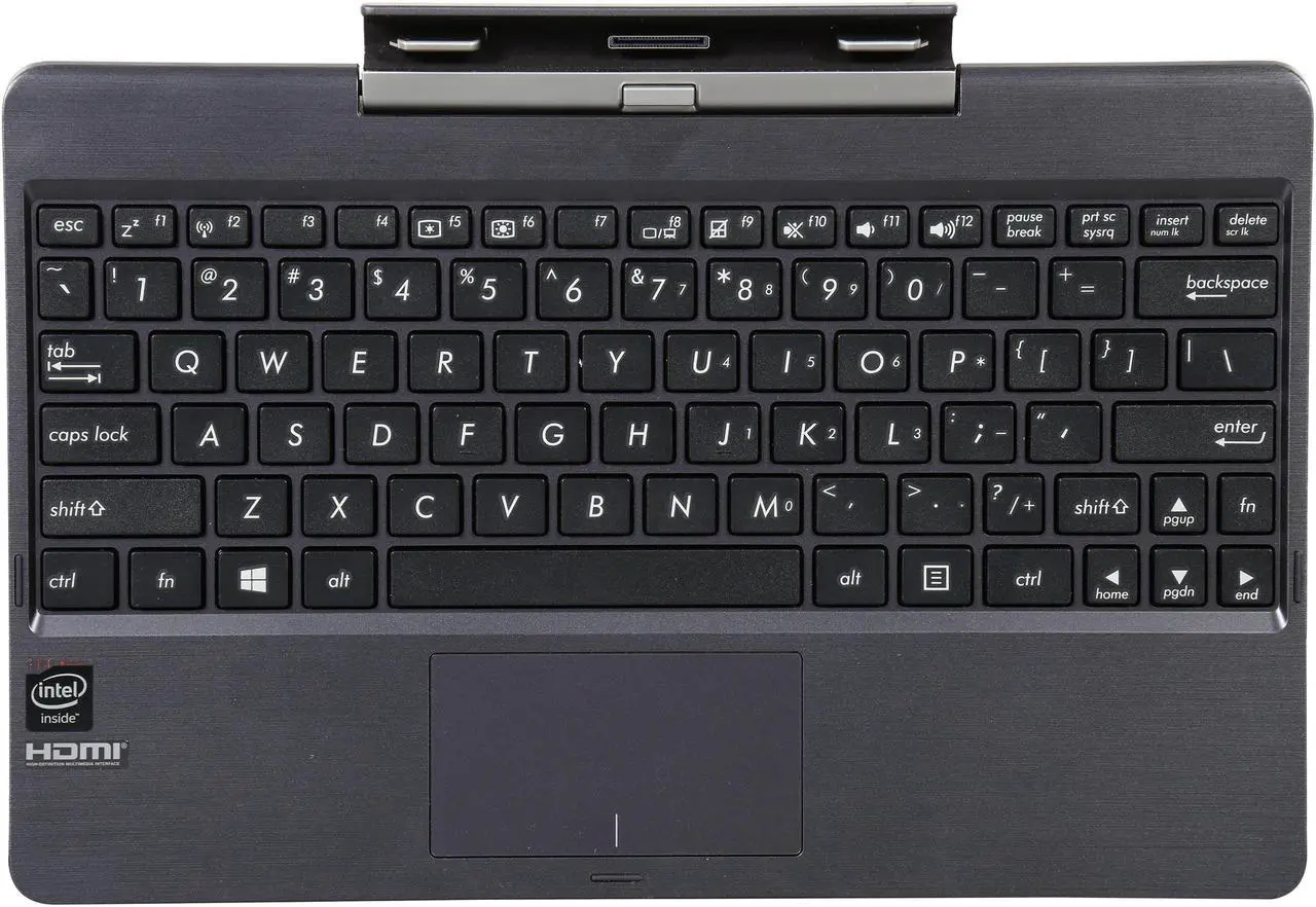 Alt view image 10 of 14 - Asus Transformer Book T100 10.1" 2-in-1 Tablet with Dock, Quad Core Intel Atom Bay Trail Z3735F 1.33GHz (1.83GHz Burst), 2GB Memory, 32GB Storage, Windows 8.1, Certified Refurbished