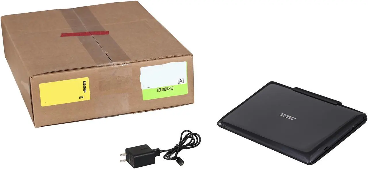 Alt view image 15 of 14 - Asus Transformer Book T100 10.1" 2-in-1 Tablet with Dock, Quad Core Intel Atom Bay Trail Z3735F 1.33GHz (1.83GHz Burst), 2GB Memory, 32GB Storage, Windows 8.1, Certified Refurbished
