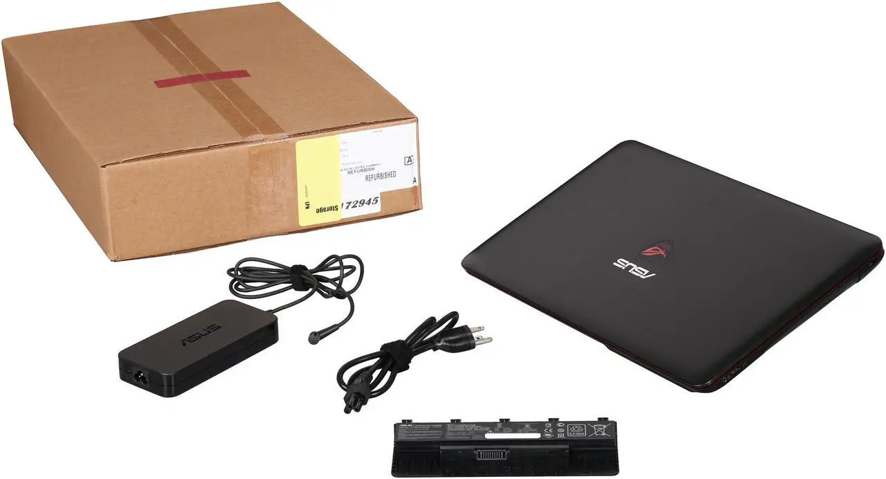 Alt view image 8 of 8 - ASUS ROG GL551 series - 15.6" NVIDIA GeForce GTX 960M - Intel Core i7-4720HQ - 16GB Memory - - Windows 8.1 64-Bit - Gaming Laptop - (GL551JW-DS71 )