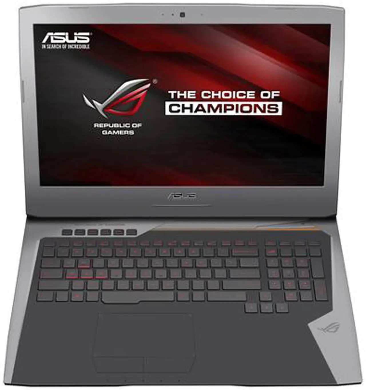 Alt view image 5 of 11 - ASUS ROG - 17.3" NVIDIA GeForce GTX 980M - Intel Core i7-6820HK  - 64GB Memory - 512 GB SSD - Windows 10 Home 64-Bit - Gaming Laptop - IPS (G752VY-DH78K )
