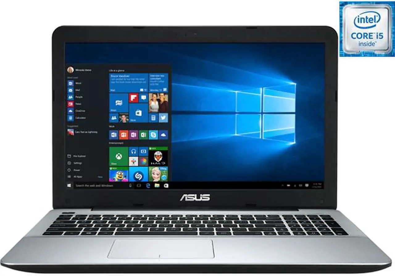 Main image of ASUS Laptop X Series Intel Core i5-6200U 8GB Memory 1TB HDD NVIDIA GeForce 940M 15.6" Non-Touch Screen Windows 10 Home X555UB-NH51