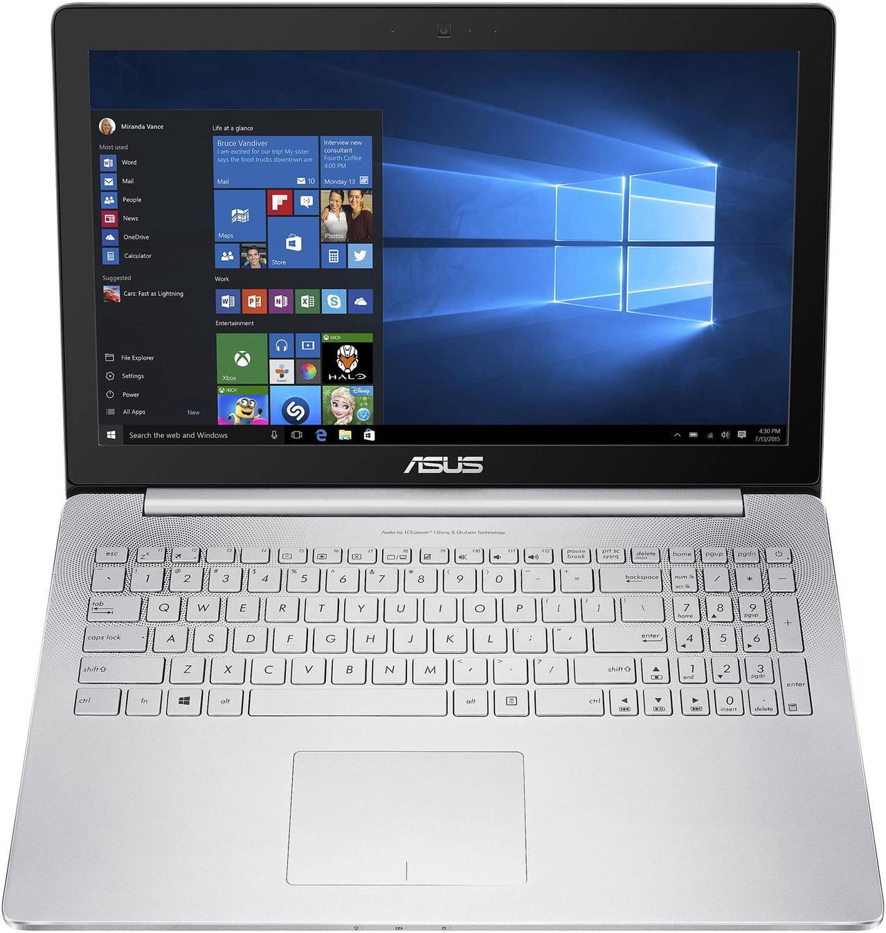 Alt view image 5 of 15 - ASUS 15.6" 4K/UHD ZenBook Pro UX501VW-DS71T Intel Core i7 6700HQ (2.60 GHz) NVIDIA GeForce GTX 960M 16 GB Memory 512 GB SSD Windows 10 Home 64-Bit Gaming Laptop
