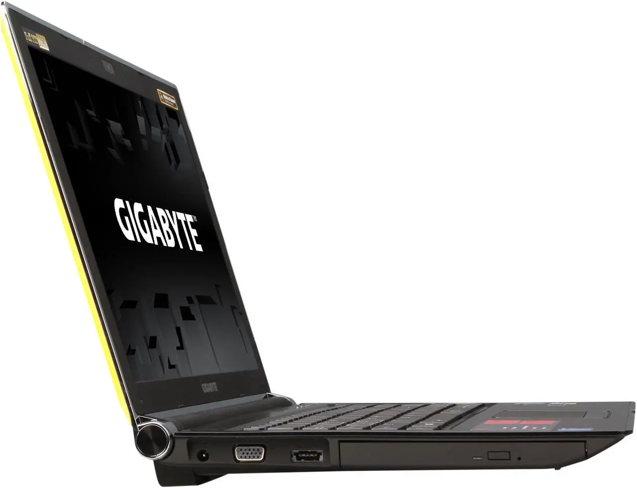 Alt view image 4 of 8 - GIGABYTE - 15.6" NVIDIA GeForce GTX 870M - Intel Core i7-4810MQ - 16GB Memory - 2 x 128 GB SSD - Windows 8.1 - Gaming Laptop - IPS (P25Wv2-CF6 )