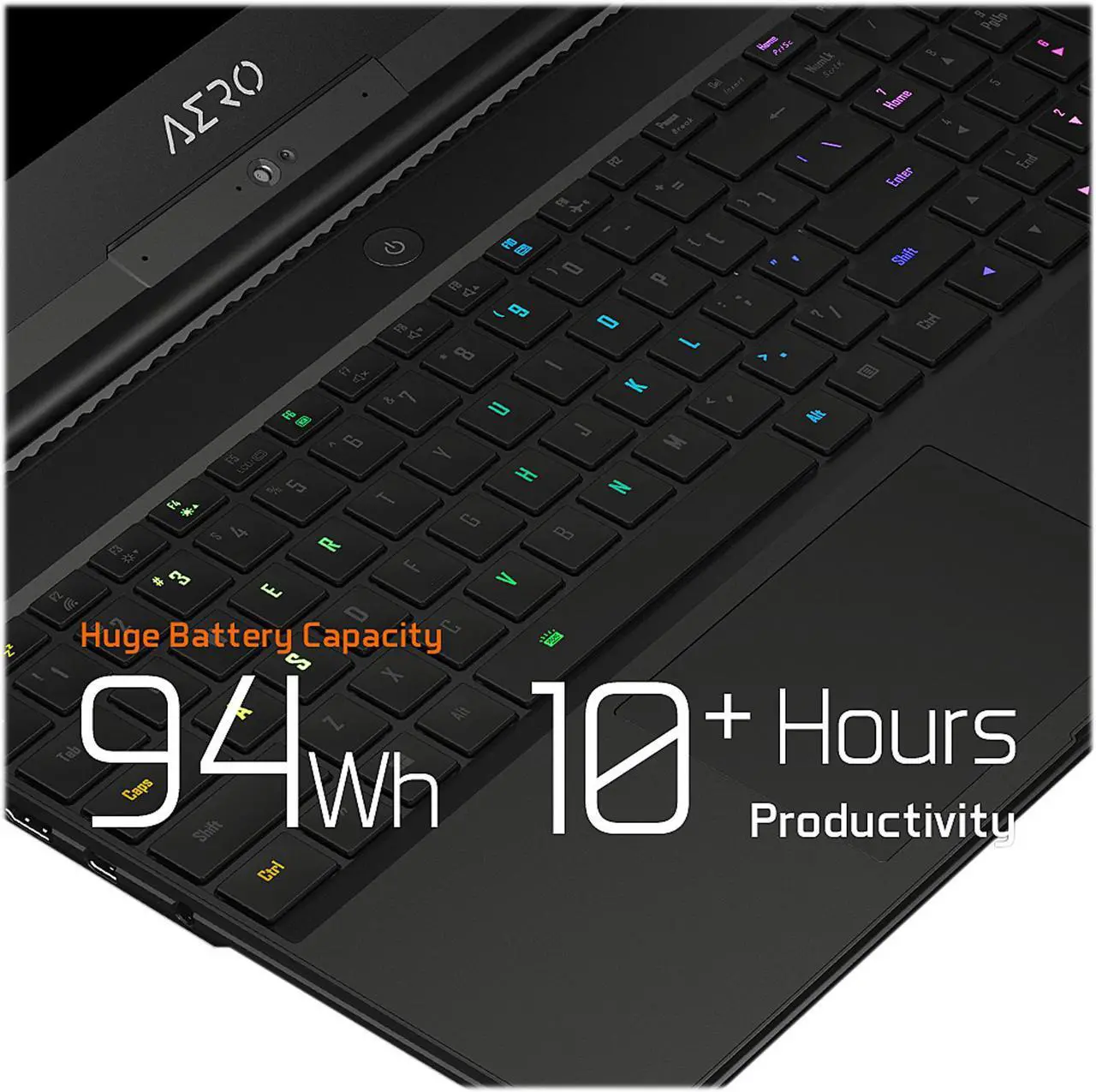 Alt view image 14 of 18 - GIGABYTE Aero 15X v8-BK4 15.6" Thin Bezel 144 Hz GTX 1070 8 GB VRAM i7-8750H 16 GB Memory 512 GB SSD Windows 10 Home VR Ready Gaming Laptop