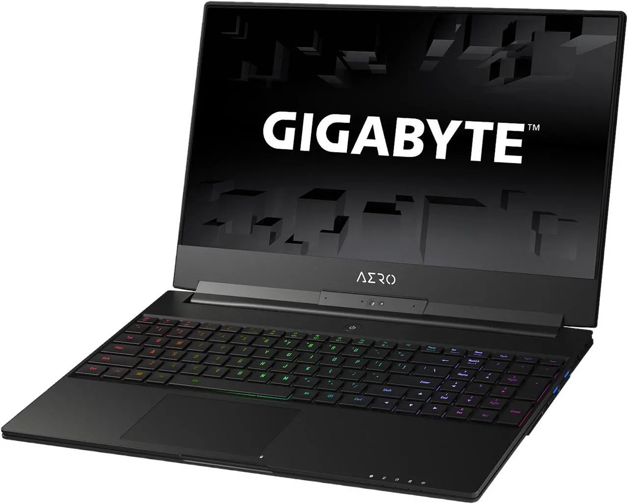Main image of GIGABYTE Aero 15X v8-BK4K4P Thin Bezel 15.6" 4K/UHD GTX 1070 8 GB VRAM i7-8750H 16 GB Memory 512 GB PCIe SSD Windows 10 Pro 64-bit Gaming Laptop