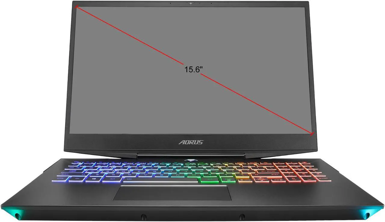 Alt view image 16 of 16 - AORUS 15-W9-RT4BD Core i7-8750H NVIDIA GeForce RTX 2060 16GB Memory 512GB Intel SSD 2TB HDD Win10 15.6" FHD LG IPS 144Hz Gaming Laptop