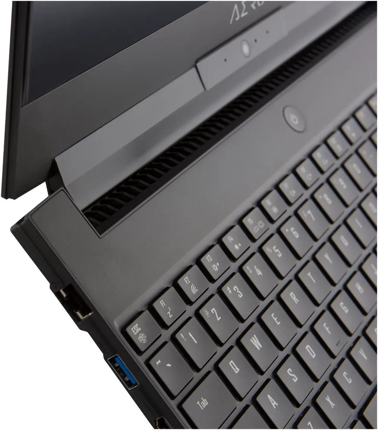 Alt view image 11 of 17 - GIGABYTE AERO 15-X9-RT5P Core i7-8750H NVIDIA GeForce RTX 2070 16 GB Memory 1 TB Intel SSD Win10 Pro 15.6" FHD LG IPS 144 Hz Gaming Laptop
