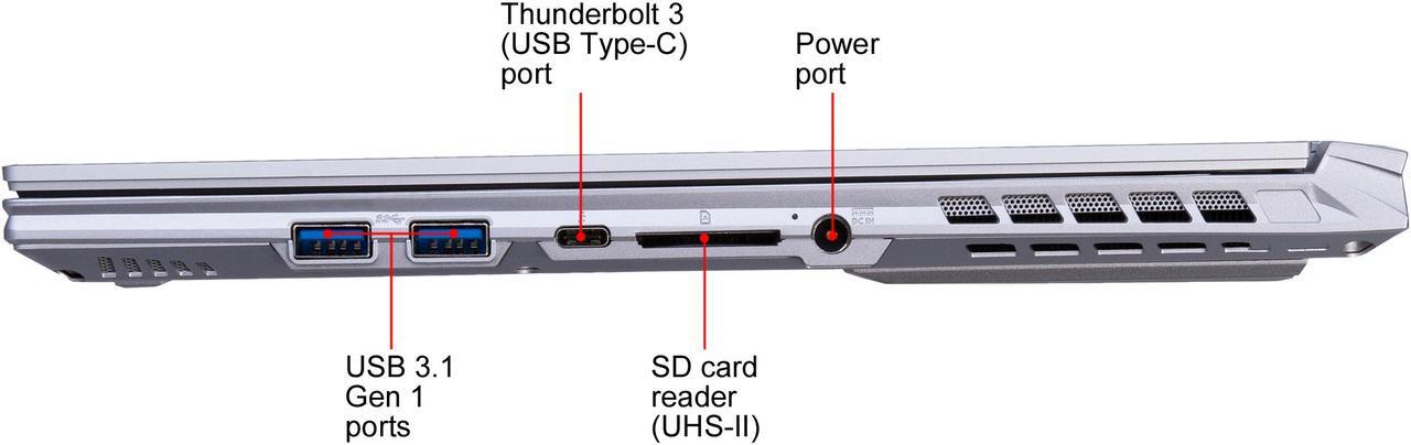 Alt view image 7 of 20 - GIGABYTE - 15.6" 4K AMOLED GeForce GTX 1660 Ti - Intel Core i7-9750H - 16GB Memory - 512 GB SSD - Windows 10 Home 64-bit - Gaming Laptop - 60 Hz (AERO 15S OLED SA-7US5130SH )