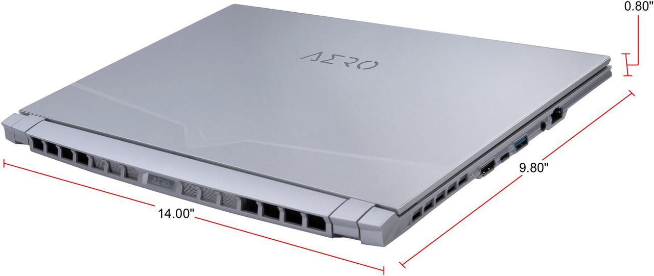 Alt view image 17 of 20 - GIGABYTE - 15.6" 4K AMOLED GeForce GTX 1660 Ti - Intel Core i7-9750H - 16GB Memory - 512 GB SSD - Windows 10 Home 64-bit - Gaming Laptop - 60 Hz (AERO 15S OLED SA-7US5130SH )
