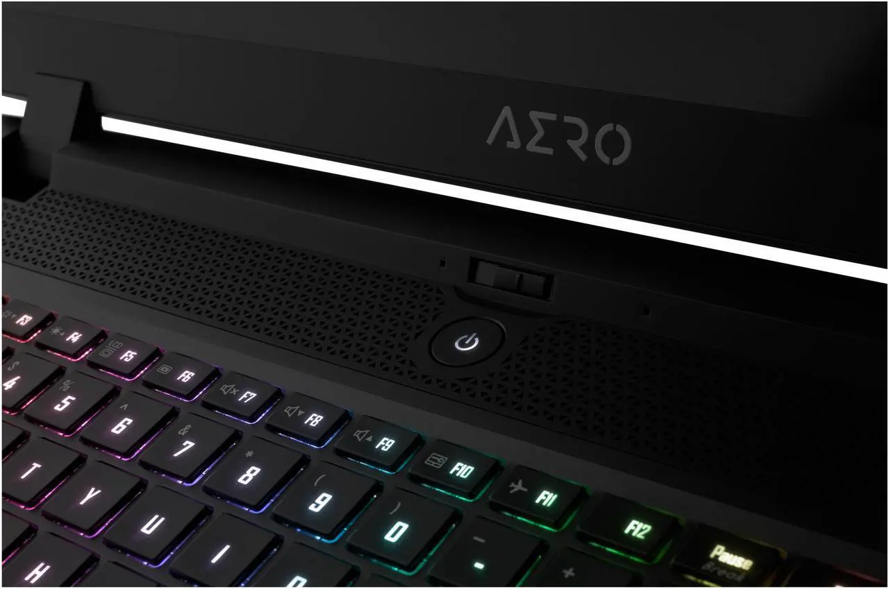 Alt view image 17 of 20 - GIGABYTE AERO 17 HDR XB-8US4130SP, 17.3" 4K/UHD Gaming Laptop, Intel Core i7-10875H, RTX 2070 Super Max-Q, 16 GB Memory, 512 GB SSD