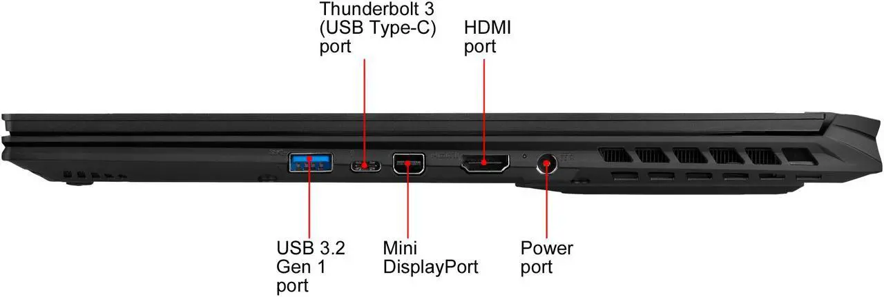 Alt view image 9 of 20 - GIGABYTE AERO 17 HDR XB-8US4130SP, 17.3" 4K/UHD Gaming Laptop, Intel Core i7-10875H, RTX 2070 Super Max-Q, 16 GB Memory, 512 GB SSD