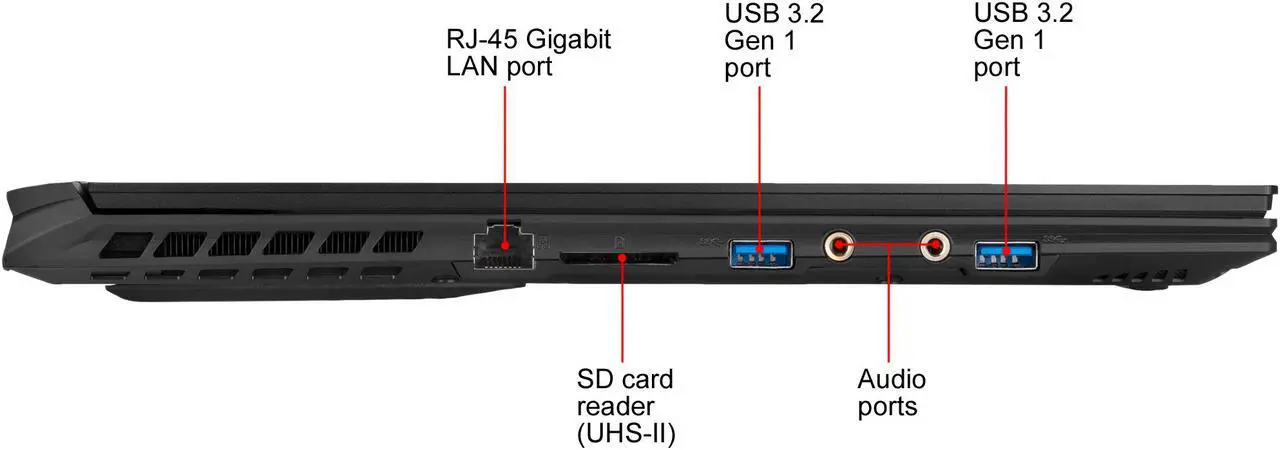 Alt view image 10 of 20 - GIGABYTE AERO 17 HDR XB-8US4130SP, 17.3" 4K/UHD Gaming Laptop, Intel Core i7-10875H, RTX 2070 Super Max-Q, 16 GB Memory, 512 GB SSD