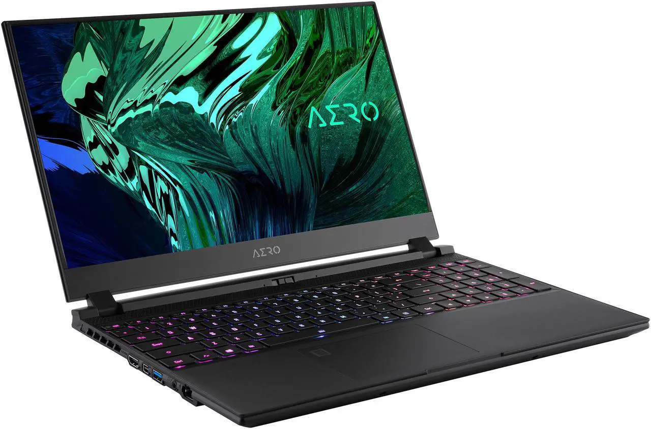 Alt view image 4 of 20 - GIGABYTE AERO 15 - 15.6" 4K/UHD OLED - Intel Core i9-10980HK - NVIDIA GeForce RTX 3080 Laptop GPU 8 GB GDDR6 - 64 GB Memory - 2 TB PCIe SSD - Windows 10 Pro - Gaming Laptop (AERO 15 OLED YC-9US5760SP)