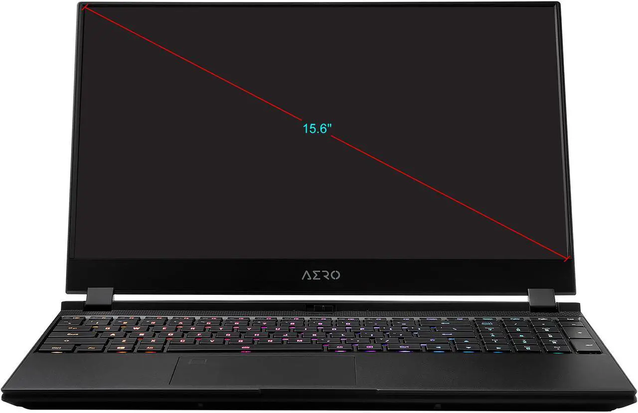 Alt view image 2 of 20 - GIGABYTE AERO 15 - 15.6" 4K/UHD OLED - Intel Core i9-10980HK - NVIDIA GeForce RTX 3080 Laptop GPU 8 GB GDDR6 - 64 GB Memory - 2 TB PCIe SSD - Windows 10 Pro - Gaming Laptop (AERO 15 OLED YC-9US5760SP)