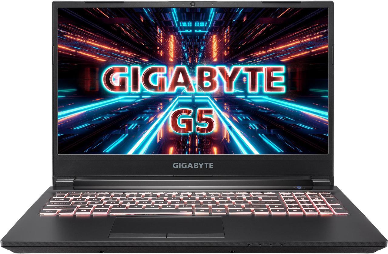 GIGABYTE G5 - 15.6" 240 Hz IPS - Intel Core i5-10500H - NVIDIA GeForce RTX 3060 Laptop GPU 6 GB GDDR6 - 16 GB Memory - 512 GB PCIe SSD - Windows 10 Home - Gaming Laptop (G5 KC-5US2130SH)