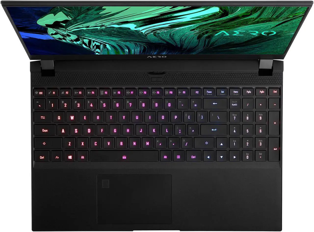 Alt view image 5 of 13 - GIGABYTE AERO 15 OLED YD - 15.6" UHD 4K AMOLED, Intel Core i7 11th Gen 11800H, NVIDIA GeForce RTX 3080, 8GB GDDR6, 16GB RAM, 1TB SSD, Win10 Pro, Creator & Gaming Laptop (AERO 15 OLED YD-73US624SP)