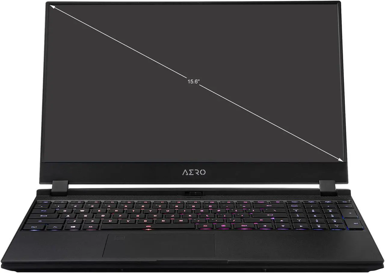 Alt view image 2 of 13 - GIGABYTE AERO 15 OLED YD - 15.6" UHD 4K AMOLED, Intel Core i7 11th Gen 11800H, NVIDIA GeForce RTX 3080, 8GB GDDR6, 16GB RAM, 1TB SSD, Win10 Pro, Creator & Gaming Laptop (AERO 15 OLED YD-73US624SP)