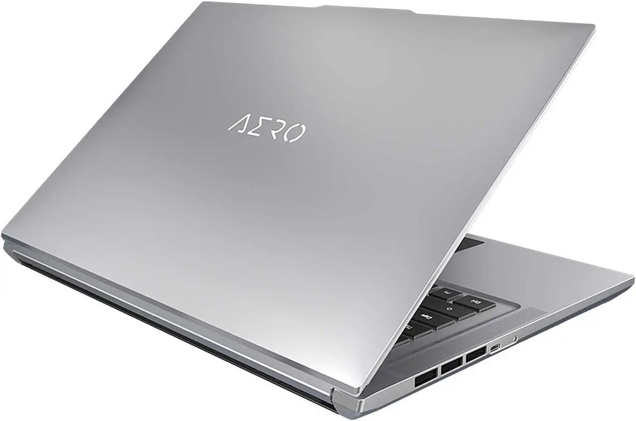 Alt view image 7 of 8 - GIGABYTE AERO 16 YE5 - 16" 4K/UHD+ Samsung AMOLED 60Hz - Intel Core i9-12900HK - NVIDIA GeForce RTX 3080 Ti Laptop GPU 16GB GDDR6 - 32GB DDR5 RAM - 3TB SSD - Win11 Pro - Creator & Gaming Laptop (AERO 16 YE5-94US949HP)