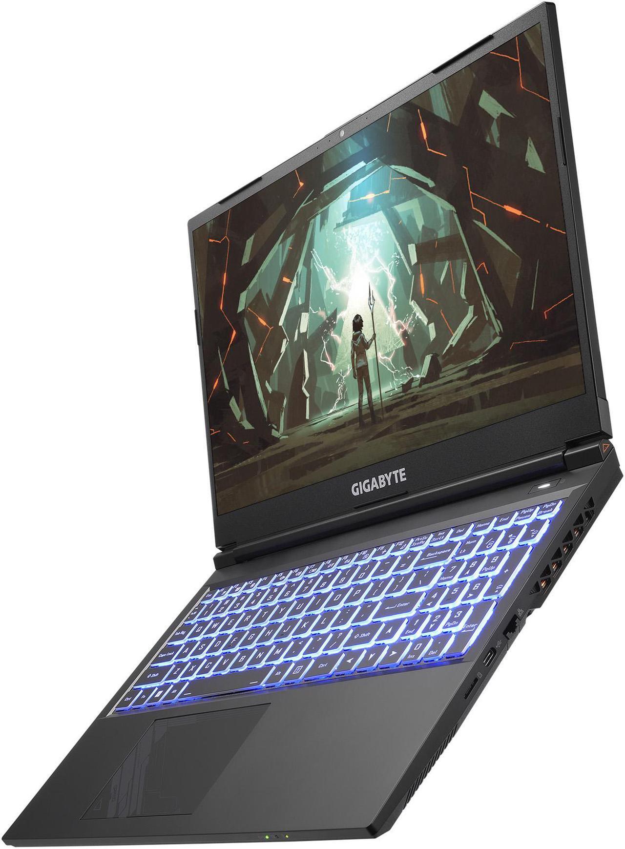 Alt view image 6 of 15 - GIGABYTE - 15.6'' GeForce RTX 4060 Laptop GPU - Intel Core i5-12500H  - 8GB Memory - 512 GB Gen4 SSD - Windows 11 Home 64-bit - Gaming Laptop - 144 Hz (G5 KF-E3US333SH )
