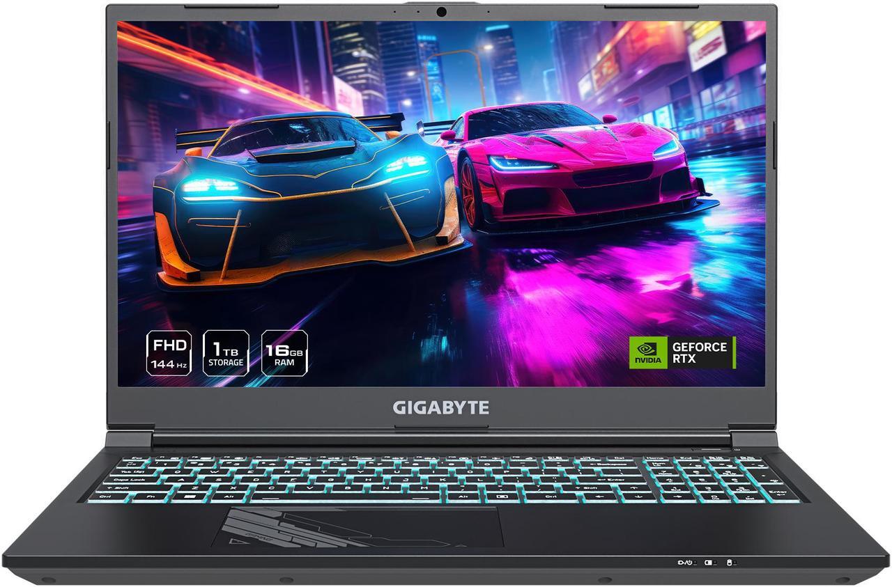 Alt view image 3 of 11 - GIGABYTE G5 Series - 15.6'' GeForce RTX 4060 Laptop GPU - Intel Core i7-13620H  - 16GB Memory - 1 TB PCIe SSD - Windows 11 Home 64-bit - Gaming Laptop - 144 Hz IPS (G5 KF5-H3US354KH )