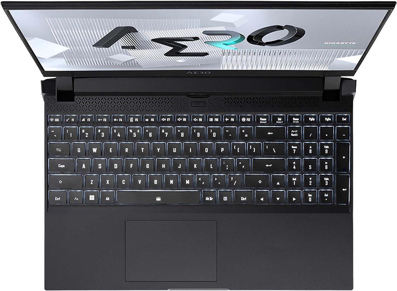 Alt view image 2 of 5 - GIGABYTE AERO 5 XE4 Gaming Laptop Intel Core i7-12700H 2.30 GHz GeForce RTX 3070 Ti 16GB Memory 1 TB SSD 16" 4K/UHD Windows 11 Home (AERO 5 XE4-73US614SH)