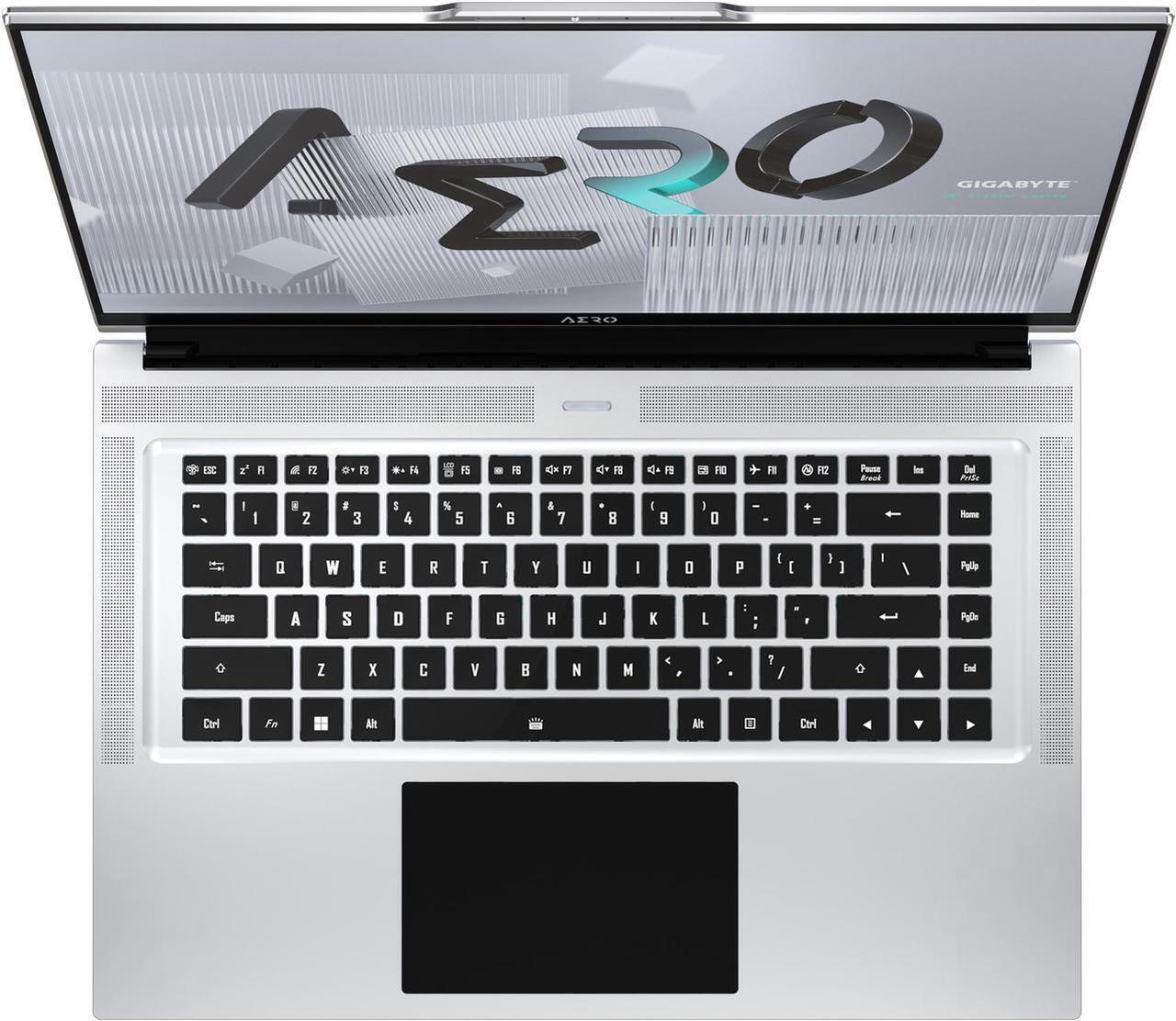 Alt view image 2 of 5 - GIGABYTE AERO 16 XE5 Gaming Laptop Intel Core i7-12700H 2.30 GHz NVIDIA GeForce RTX 3070 Ti 32GB RAM 2TB SSD 16.0" 4K UHD+ Windows 11 Pro (AERO 16 XE5-73US948HP)