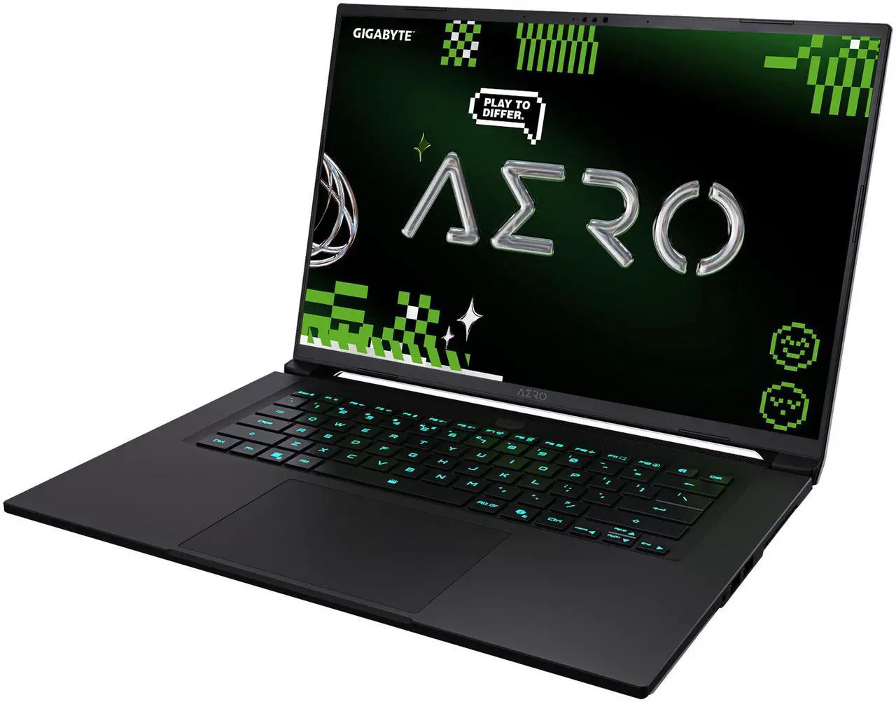 Alt view image 5 of 17 - GIGABYTE AERO X16 - 16" GeForce RTX 5070 Laptop GPU - AMD Ryzen AI 7 350  - 16GB Memory - 1TB PCIe Gen4 NVMe™ M.2 SSD SSD - Windows 11 Home - Gaming Laptop - 165 Hz IPS (AERO X16 1WH93USC94DH )