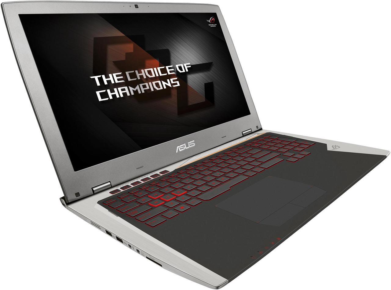 Alt view image 4 of 14 - ASUS ROG G701VO-CS74K Gaming Laptop Intel Core i7 6820HK (2.70 GHz) 64 GB DDR4 Memory 1024GB NVMe SSD NVIDIA GeForce GTX 980 8 GB GDDR5 17.3" - IPS Windows 10 Home 64-Bit