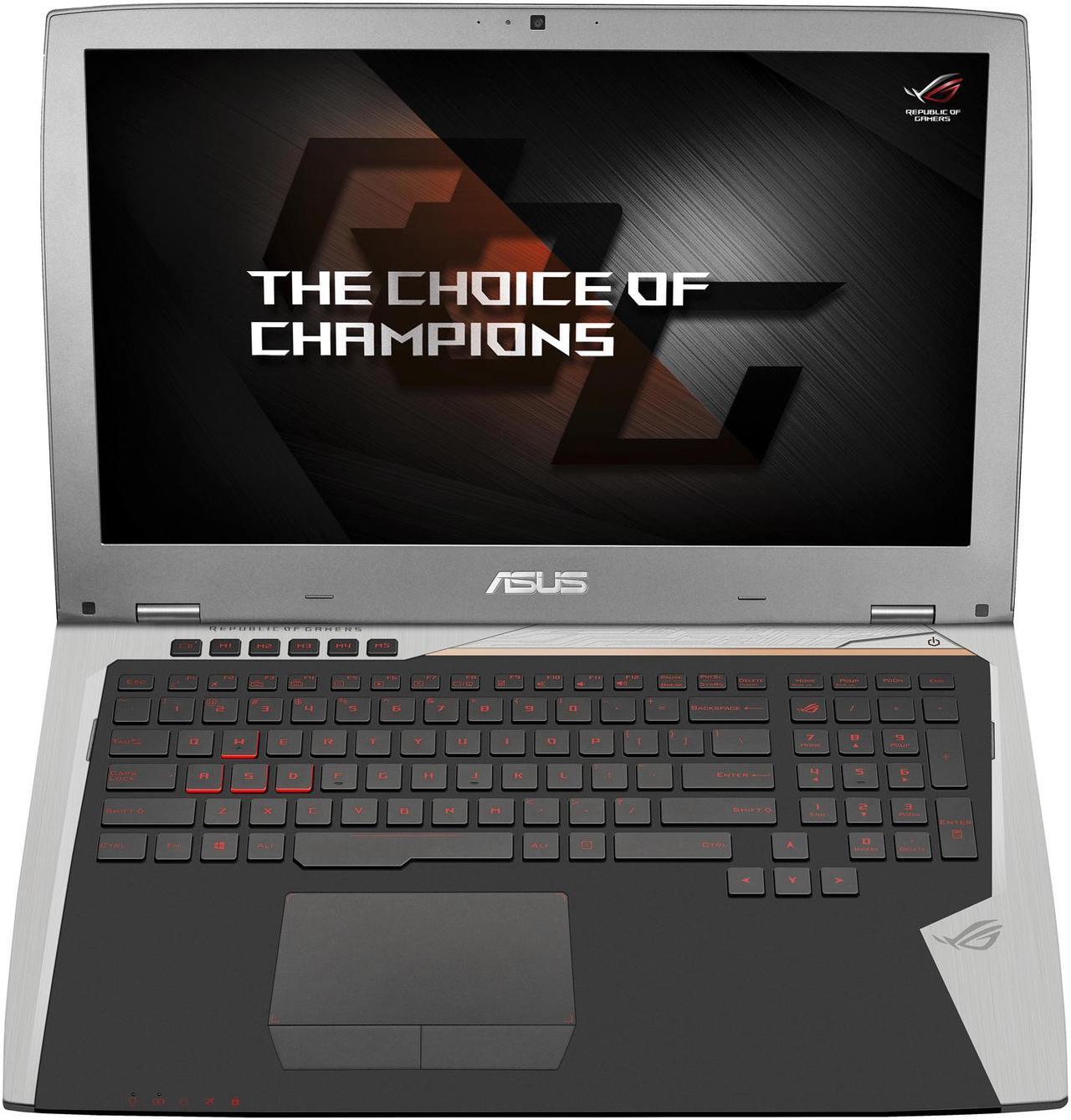 Alt view image 5 of 14 - ASUS ROG G701VO-CS74K Gaming Laptop Intel Core i7 6820HK (2.70 GHz) 64 GB DDR4 Memory 1024GB NVMe SSD NVIDIA GeForce GTX 980 8 GB GDDR5 17.3" - IPS Windows 10 Home 64-Bit
