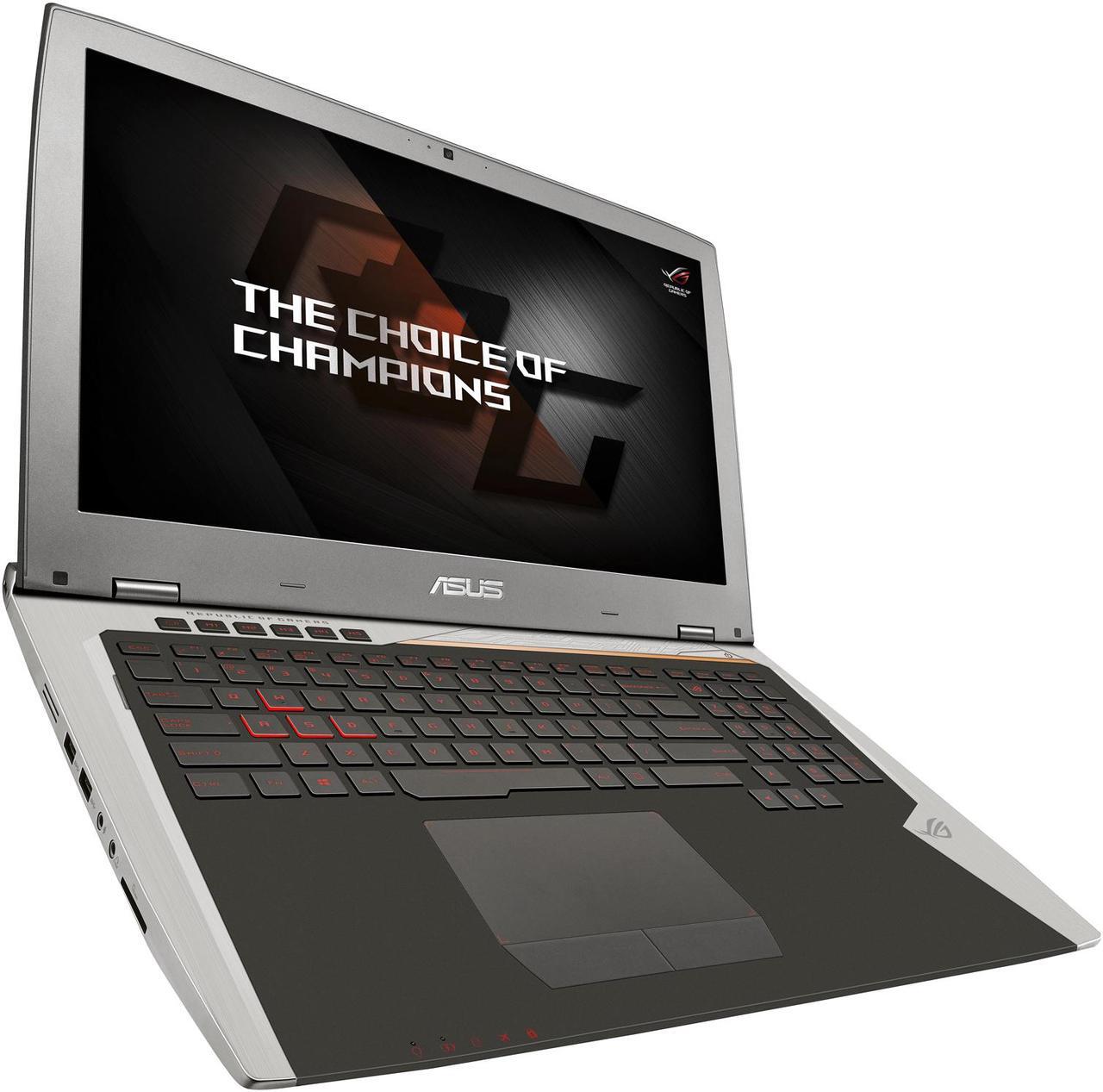 Alt view image 6 of 14 - ASUS ROG G701VO-CS74K Gaming Laptop Intel Core i7 6820HK (2.70 GHz) 64 GB DDR4 Memory 1024GB NVMe SSD NVIDIA GeForce GTX 980 8 GB GDDR5 17.3" - IPS Windows 10 Home 64-Bit