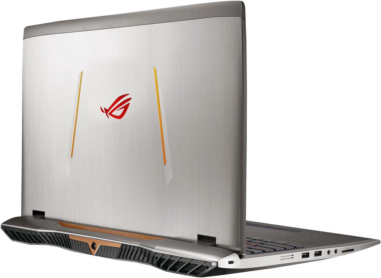 Alt view image 9 of 14 - ASUS ROG G701VO-CS74K Gaming Laptop Intel Core i7 6820HK (2.70 GHz) 64 GB DDR4 Memory 1024GB NVMe SSD NVIDIA GeForce GTX 980 8 GB GDDR5 17.3" - IPS Windows 10 Home 64-Bit