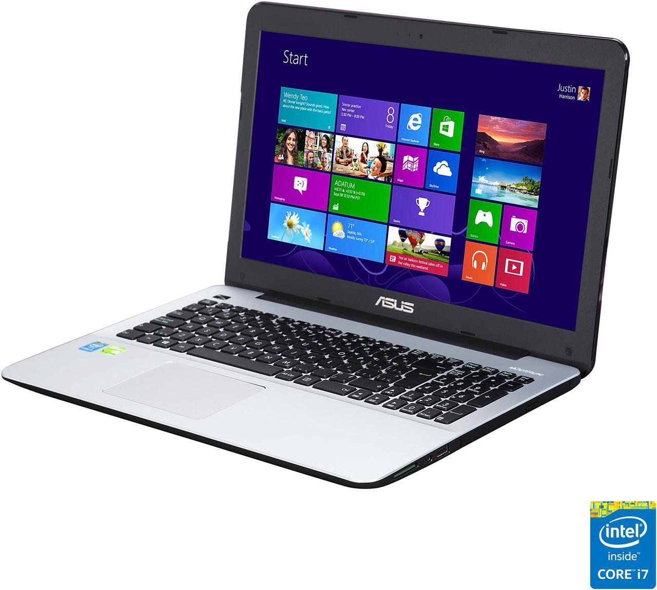 ASUS Laptop Intel Core i7-4510U 8GB Memory 1TB HDD NVIDIA GeForce 840M 15.6" Windows 8.1 64-Bit K555LN-QH72-CB