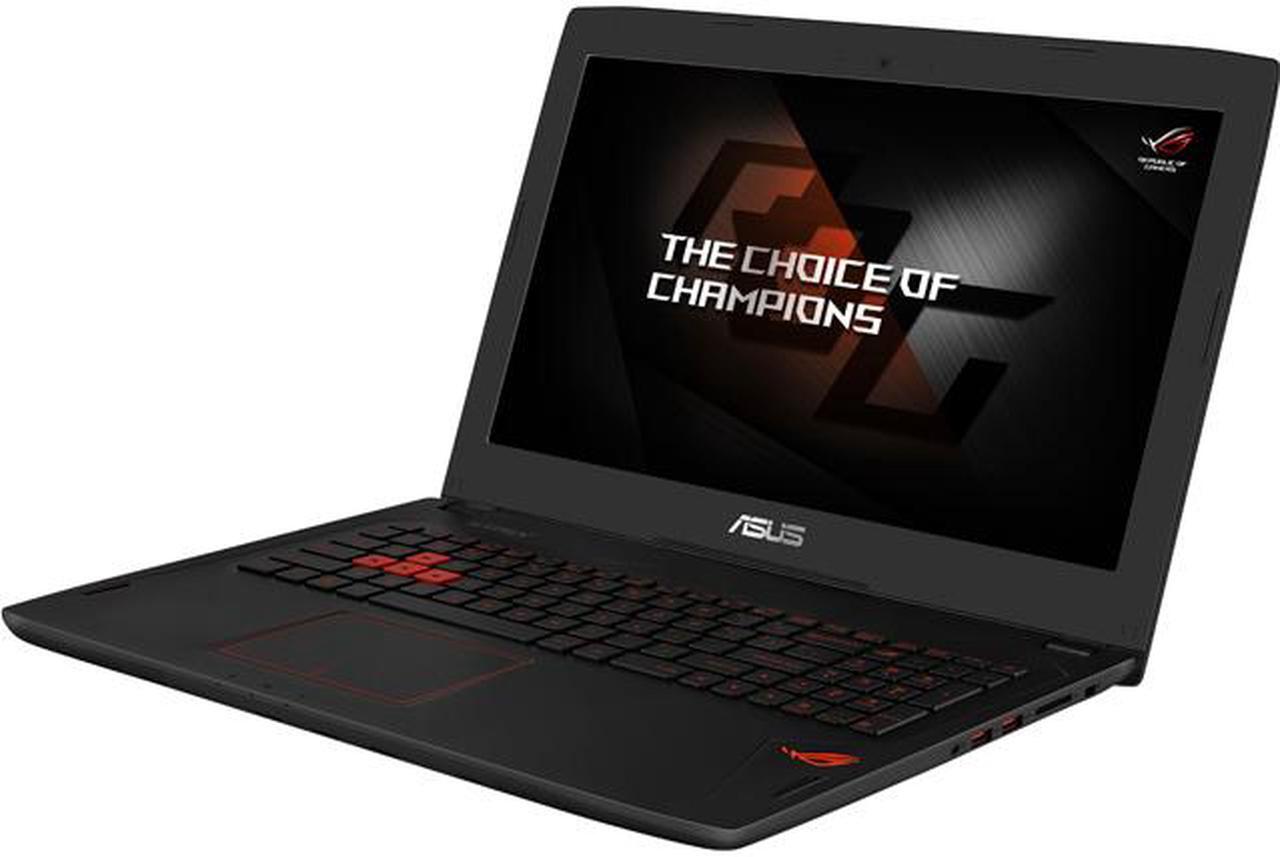 Main image of ASUS ROG STRIX  15.6" G-sync GL502VM-DB71 Intel Core i7-6700HQ, NVIDIA GTX 1060 6 GB, 16 GB Memory, 1 TB HDD, Windows 10 Gaming Laptop VR Ready