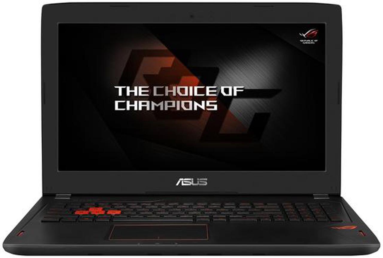 Alt view image 2 of 10 - ASUS ROG STRIX  15.6" G-sync GL502VM-DB71 Intel Core i7-6700HQ, NVIDIA GTX 1060 6 GB, 16 GB Memory, 1 TB HDD, Windows 10 Gaming Laptop VR Ready