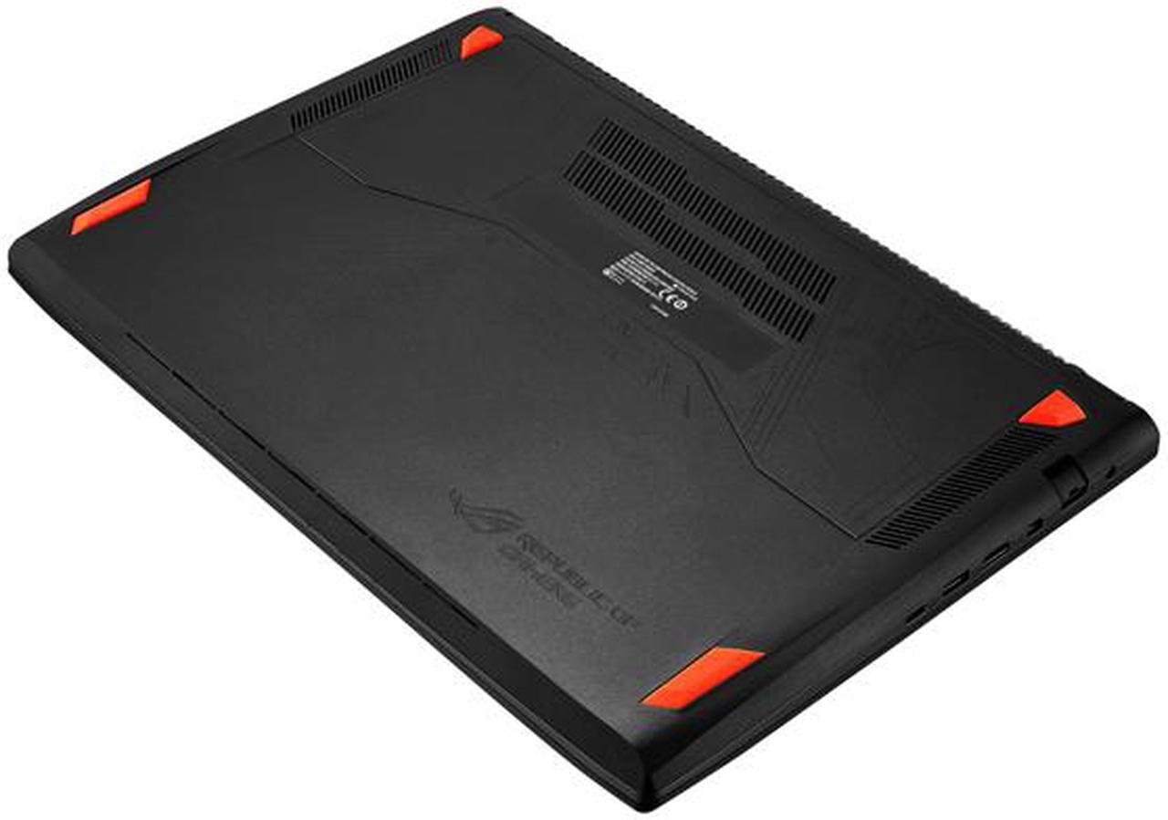 Alt view image 10 of 10 - ASUS ROG STRIX  15.6" G-sync GL502VM-DB71 Intel Core i7-6700HQ, NVIDIA GTX 1060 6 GB, 16 GB Memory, 1 TB HDD, Windows 10 Gaming Laptop VR Ready
